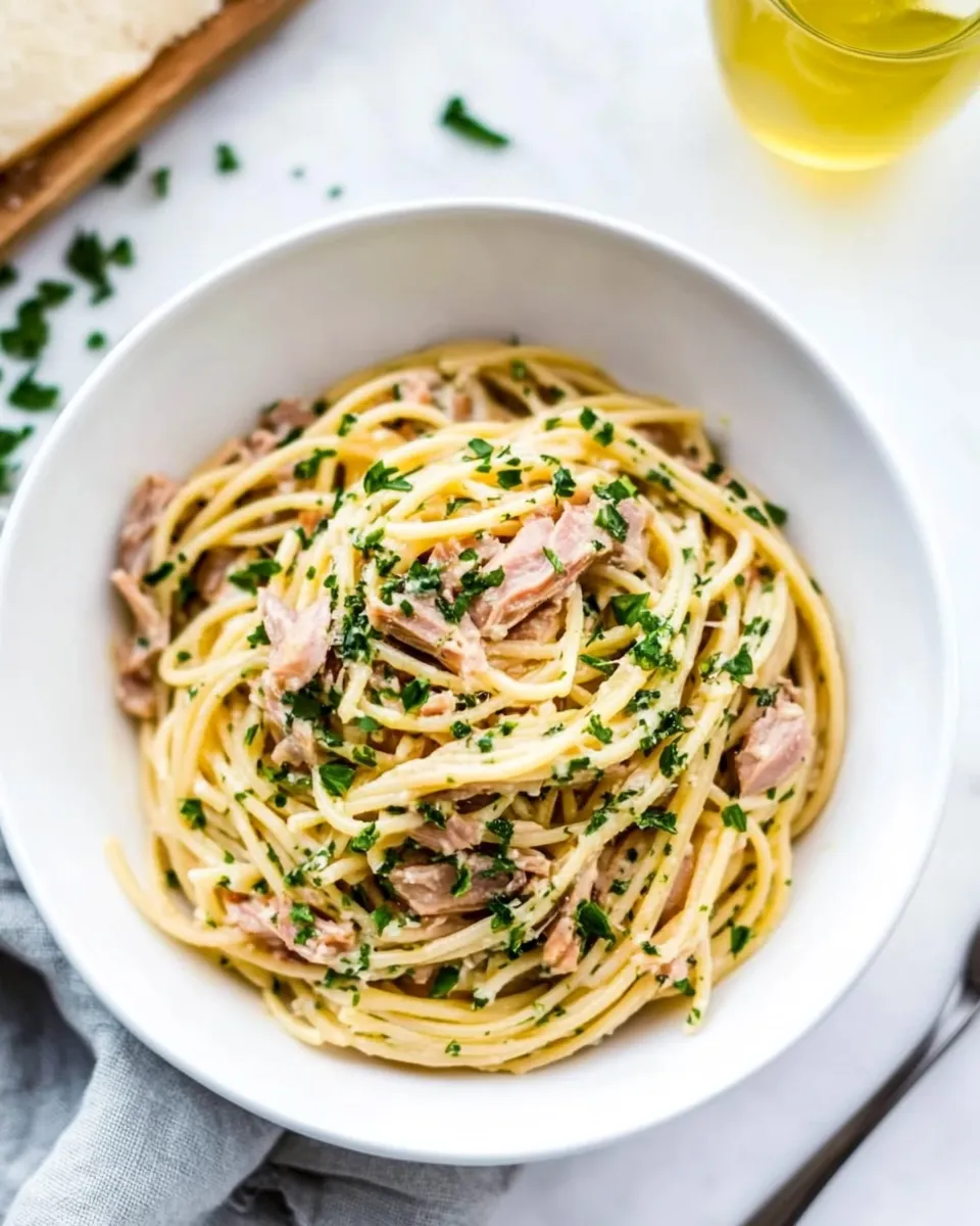 Classic Tuna Pasta image