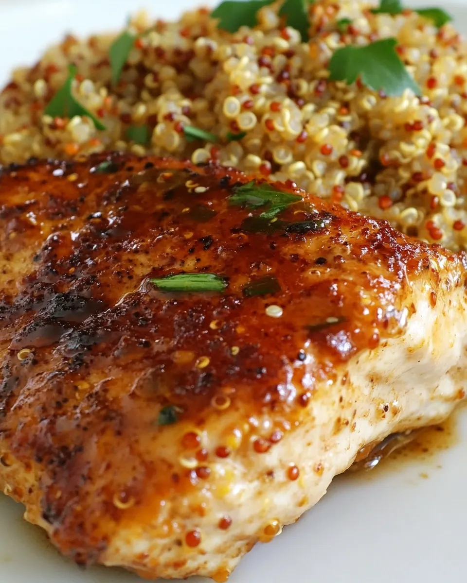 Easy Turkey Cutlets with Quinoa Pilaf recipe photo