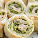 Homemade Turkey Pesto Pinwheels with Smoked Provolone photo