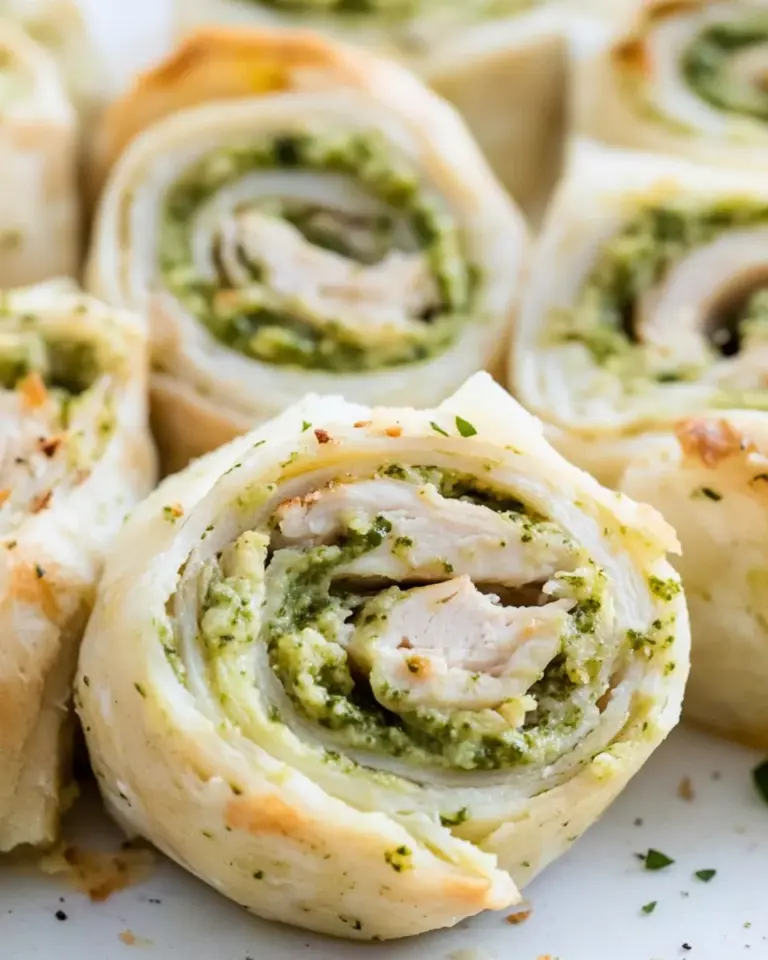 Homemade Turkey Pesto Pinwheels with Smoked Provolone photo