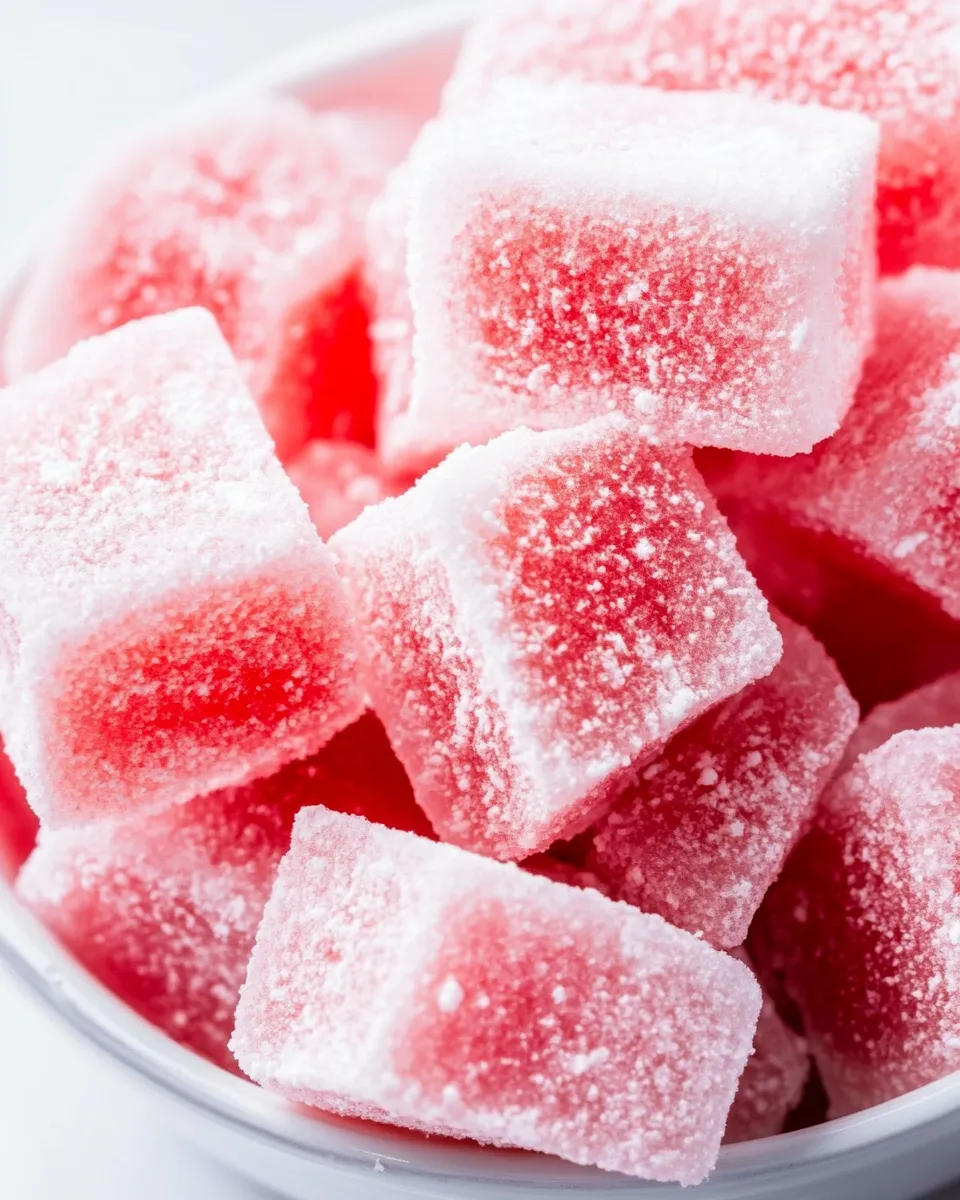 Delicious Turkish Delight Recipe plate image