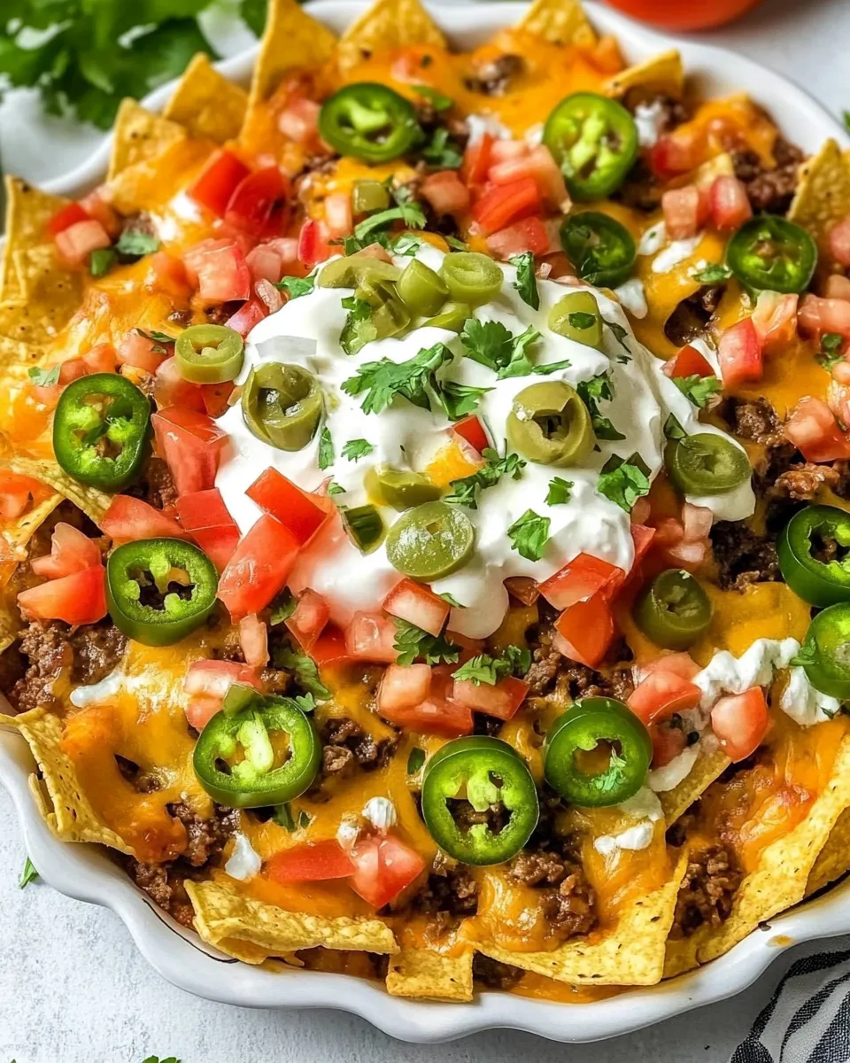 delicious Ultimate Macho Nachos Recipe shot