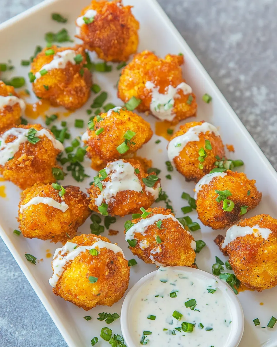 Homemade Vegan Buffalo Cauliflower photo