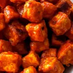 Homemade Vegan Buffalo Tofu Bites photo