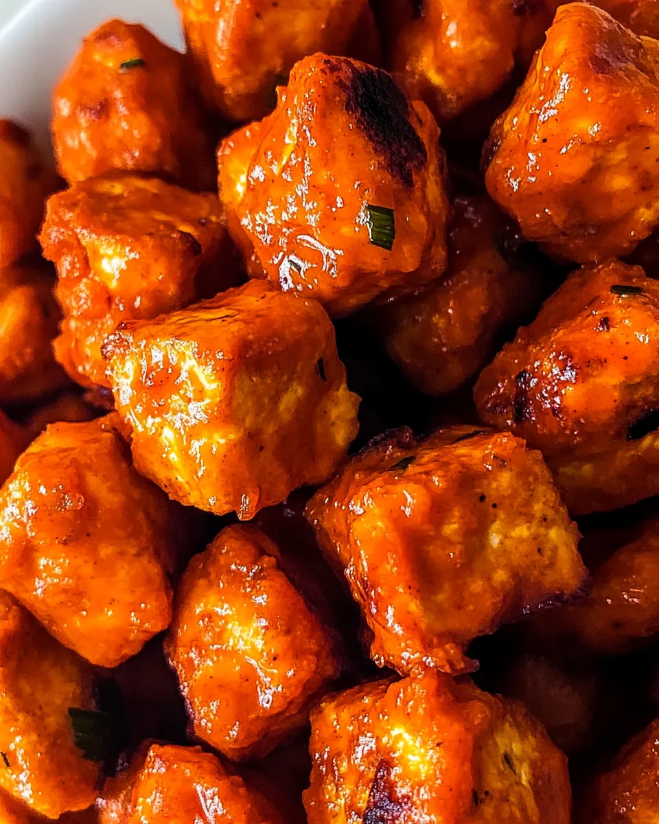 Classic Vegan Buffalo Tofu Bites image