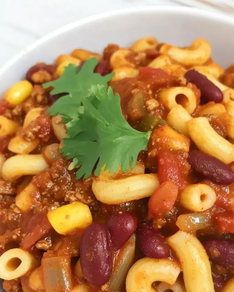 Homemade Vegan Chili Mac (30 Minute!) photo