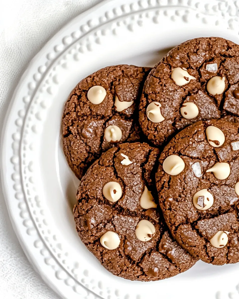 Easy Vegan Chocolate Cookies recipe photo