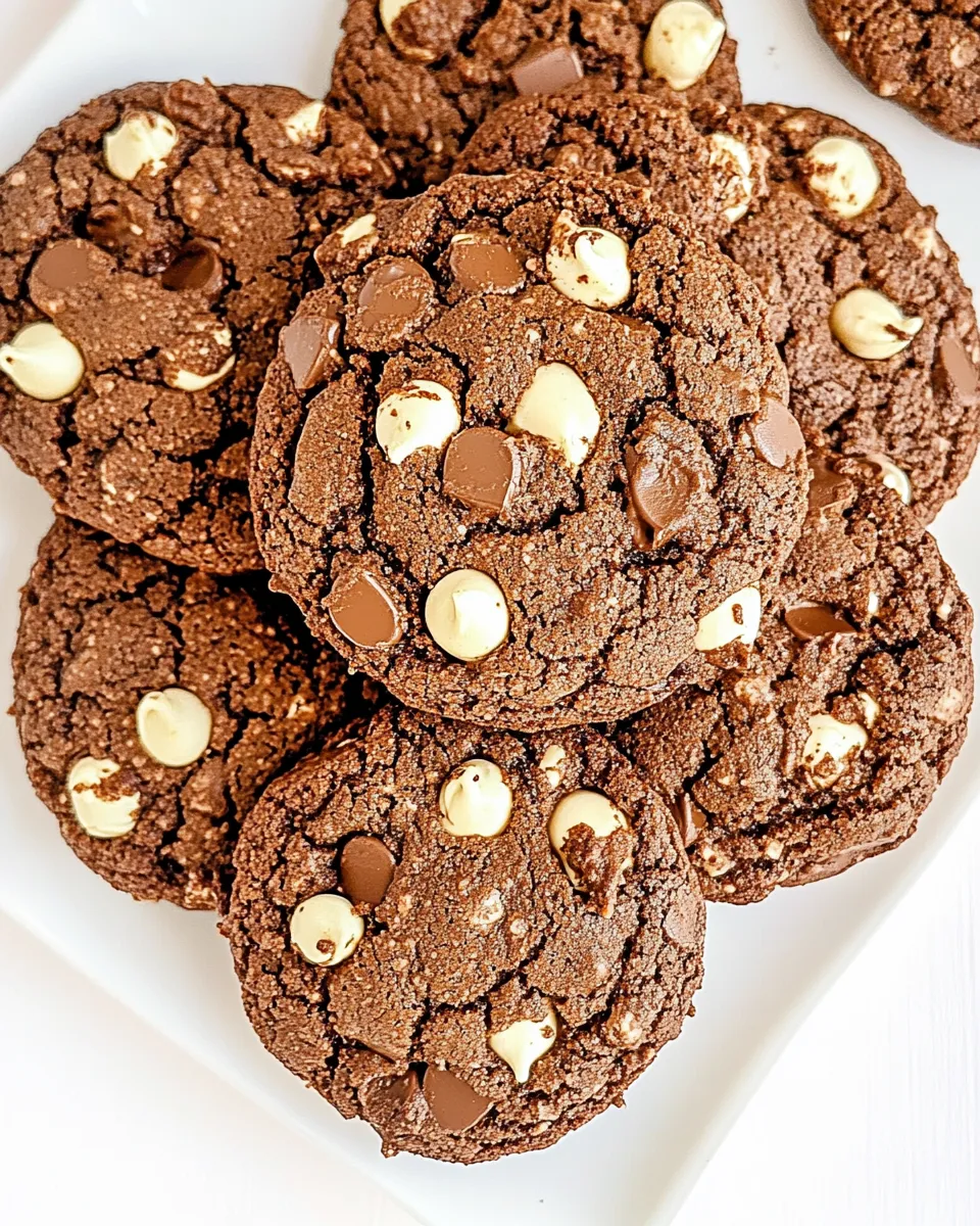 Delicious Vegan Chocolate Cookies shot