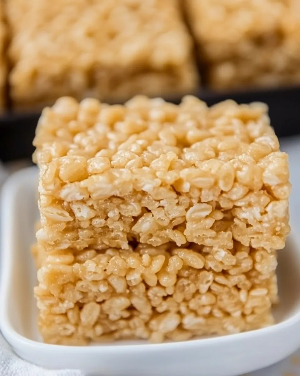 Homemade Vegan Rice Crispy Treats photo