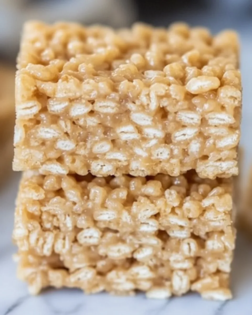 Easy Vegan Rice Crispy Treats recipe photo
