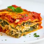 Homemade Vegan Spinach Lasagna (Tofu Ricotta) photo