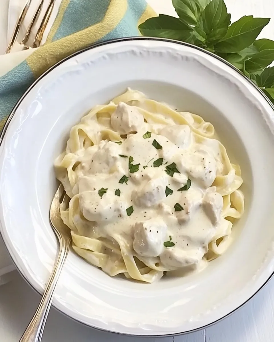 Easy Weeknight Fast Chicken Alfredo recipe photo