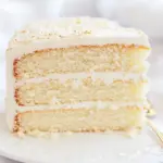 Homemade White Layer Cake photo