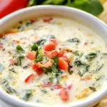 Homemade White Spinach Queso photo