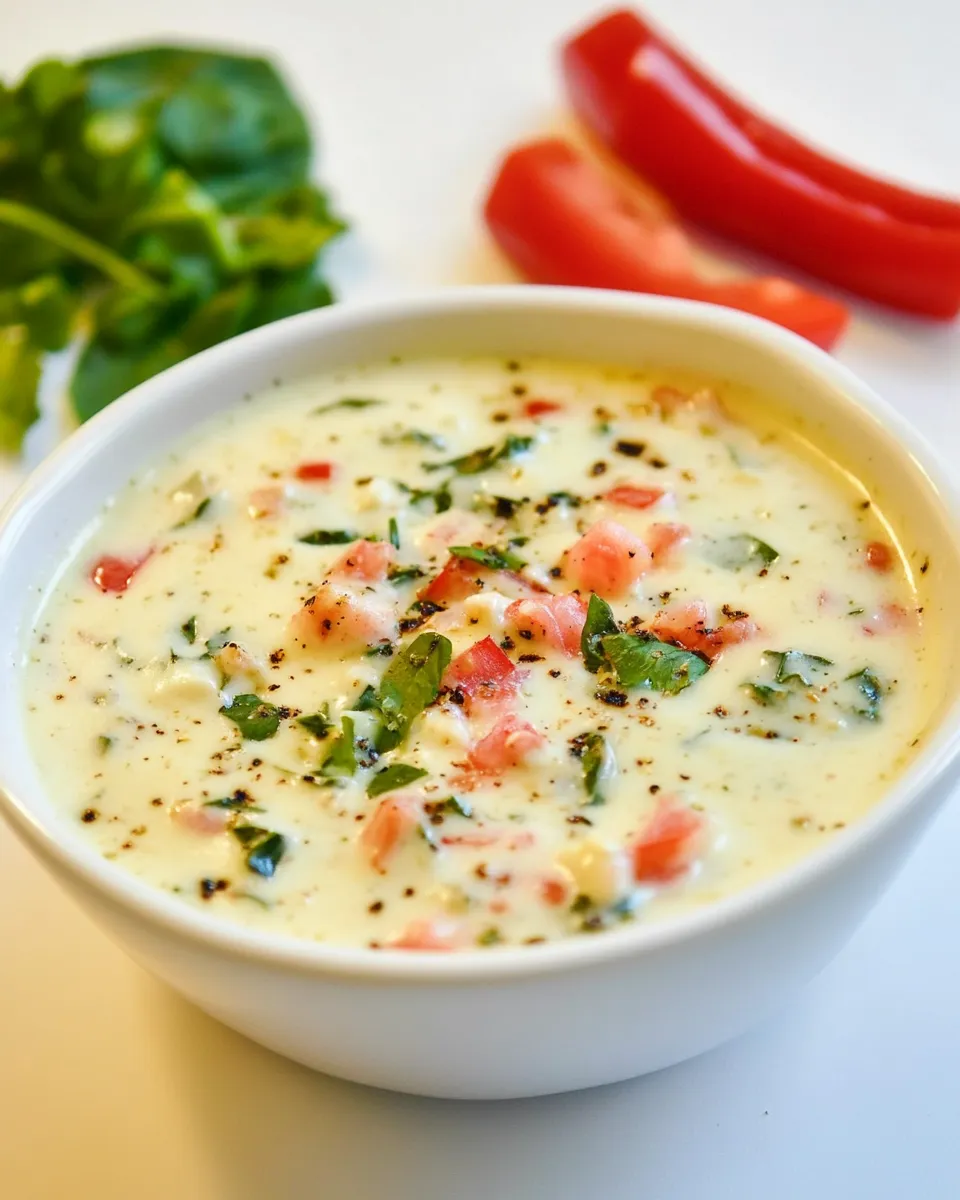 Classic White Spinach Queso image