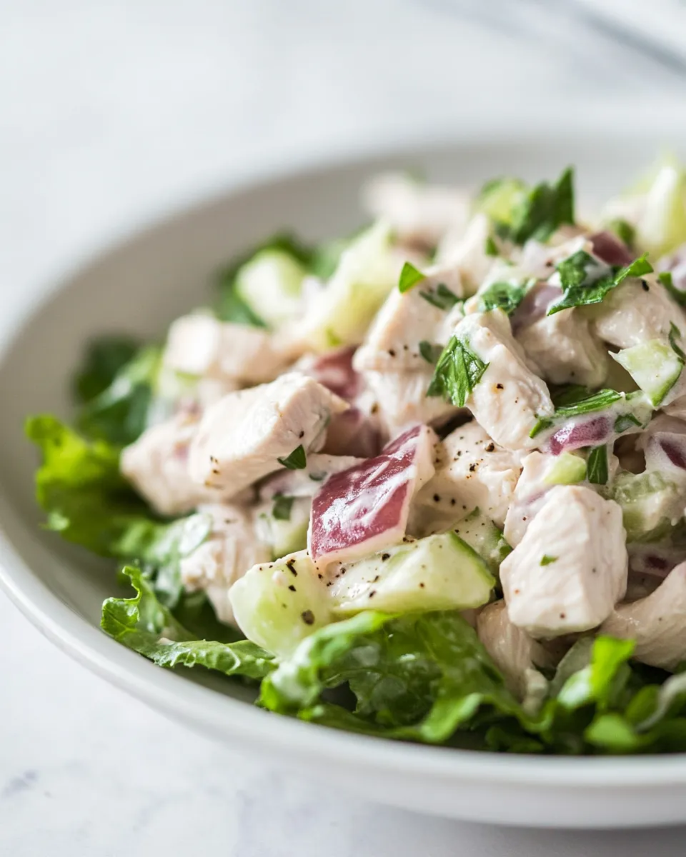 Easy Whole30 Chicken Salad recipe photo
