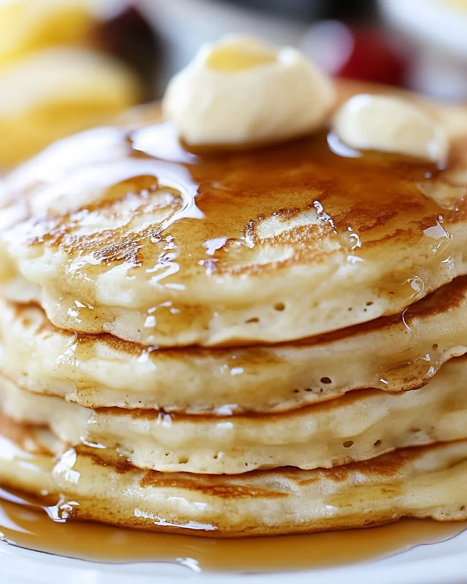 Homemade Yogurt Pancakes photo