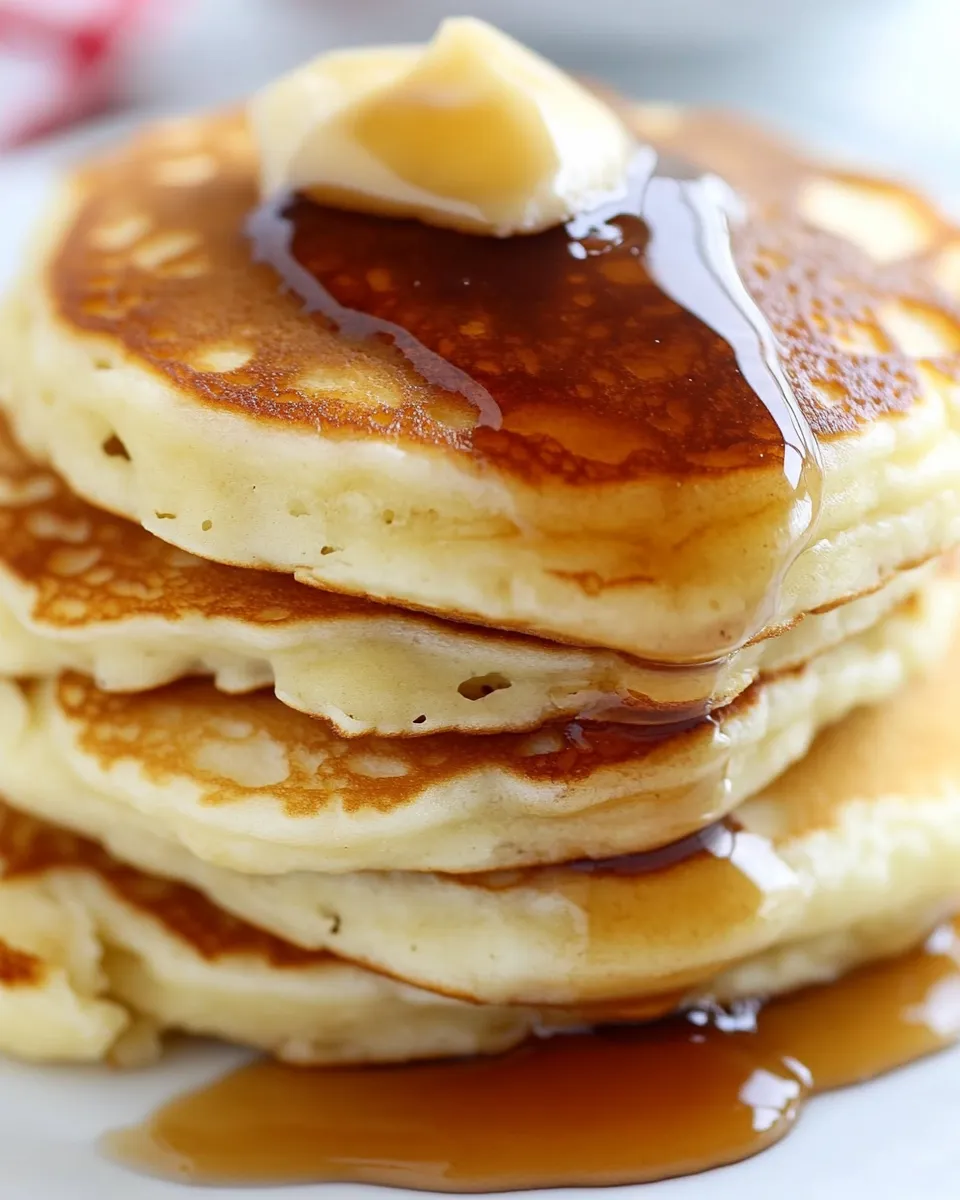 Classic Yogurt Pancakes image