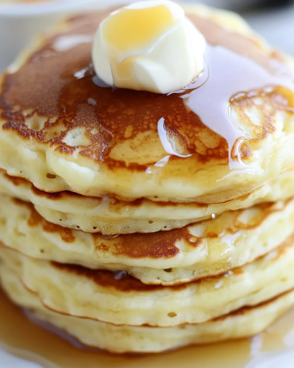 Easy Yogurt Pancakes recipe photo
